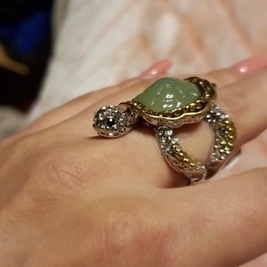Size 7 turtle ring